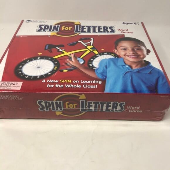 Learning Resources Spin for Letters - Picture 2 of 4